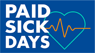 Paid sick days logo