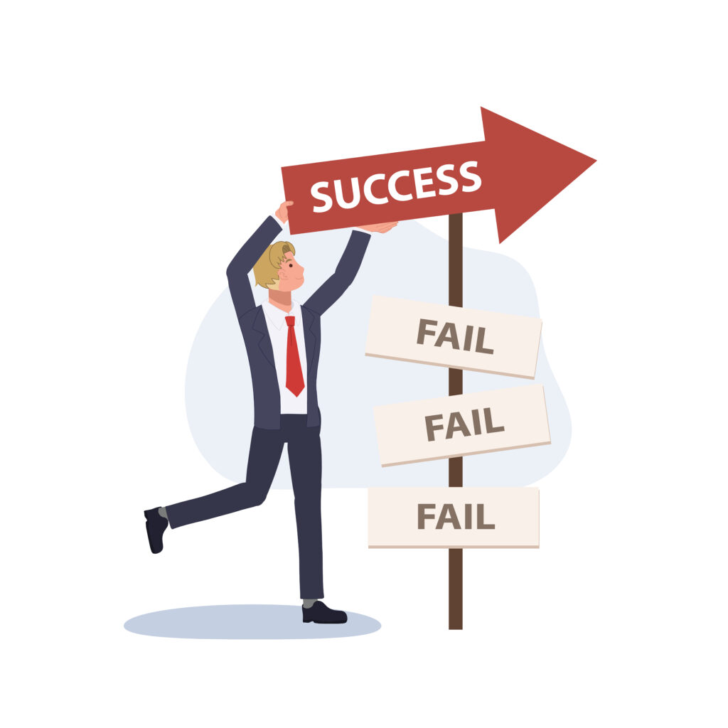 How Does Failure Lead to Success?